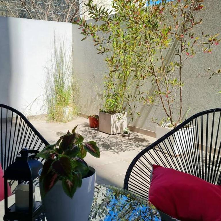 Depto con terraza en torre de lujo Palermo Queens - Apartamento de 1 dormitorio - 54