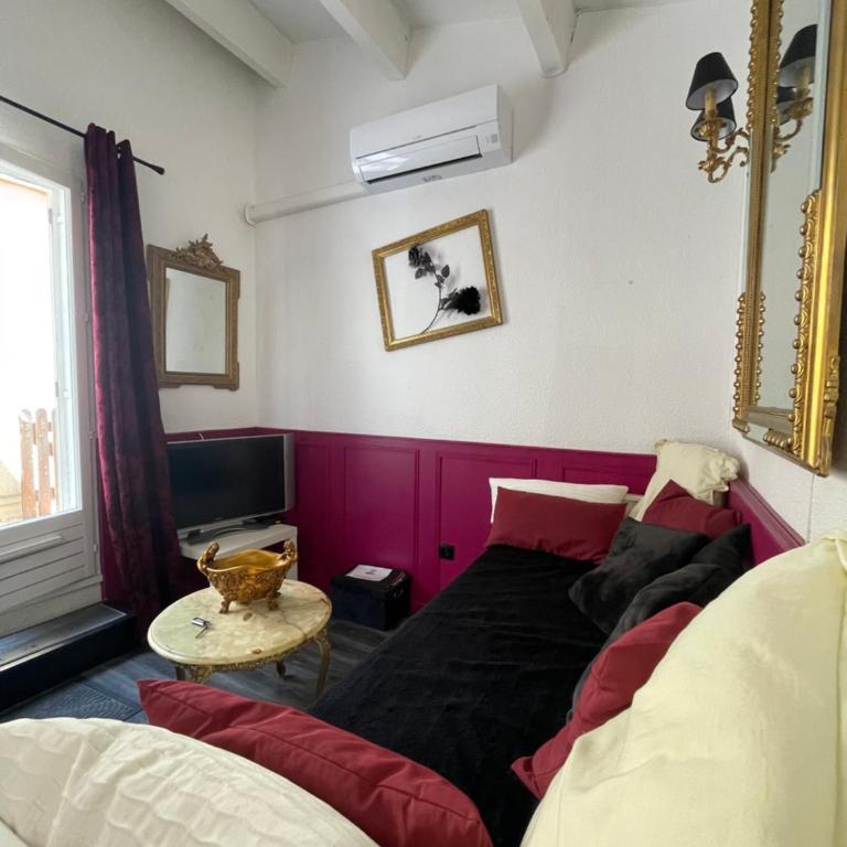 Studio Baroque - Clim - Parking - Pinède - Proche Village naturiste - One-Bedroom Apartment - 23