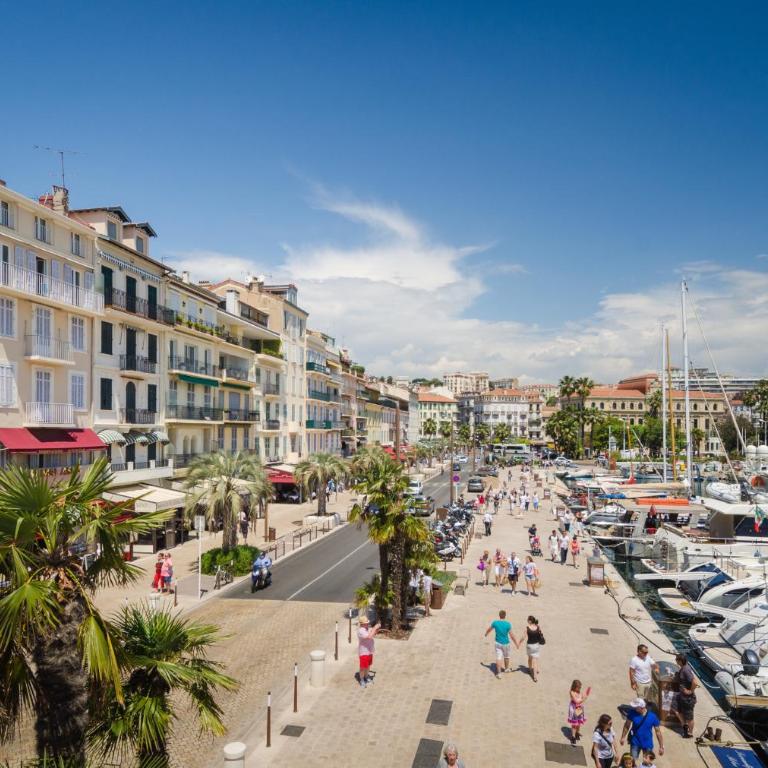 Panoramique Mer 3 p 4 pers Palais Festival plage port - Appartement 2 Chambres - 4