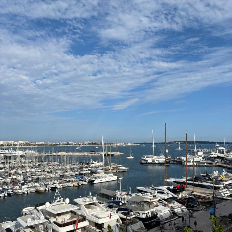 Panoramique Mer 3 p 4 pers Palais Festival plage port - Appartement 2 Chambres - 39