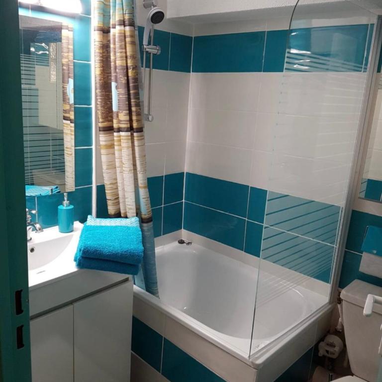 Studio Émeraude -Parking- Clim - Pinède - Proche Village Naturiste - Appartement 1 Chambre - 11