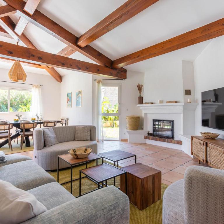 Villa Pitou, Piscine chauffée, 200m plage - Villa - 16