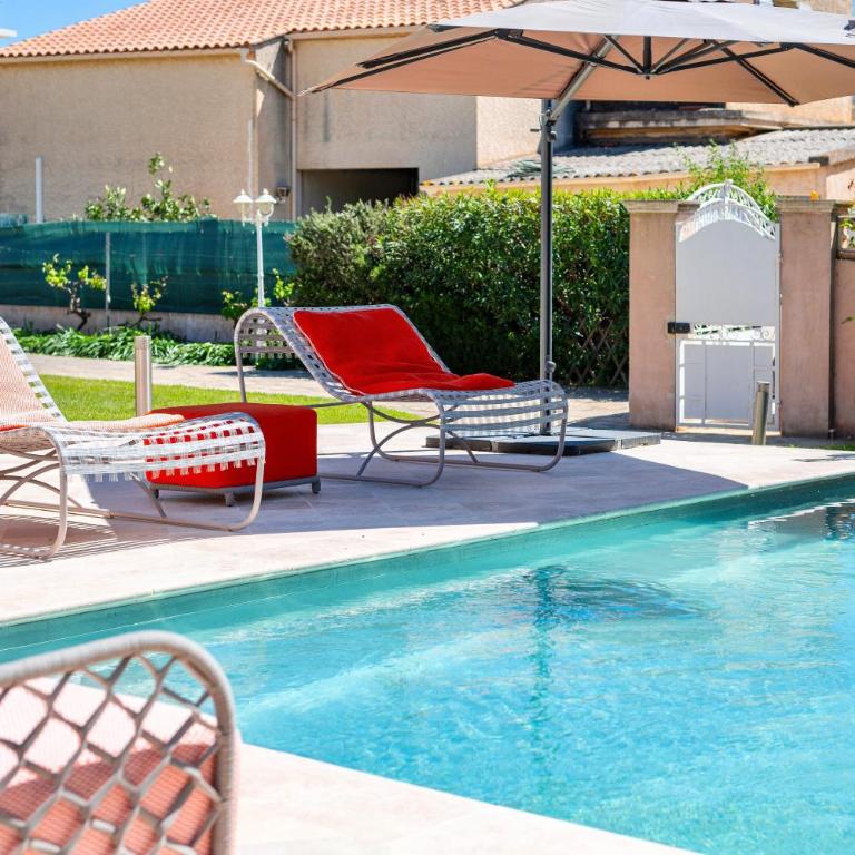 Villa Pitou, Piscine chauffée, 200m plage - Villa - 53