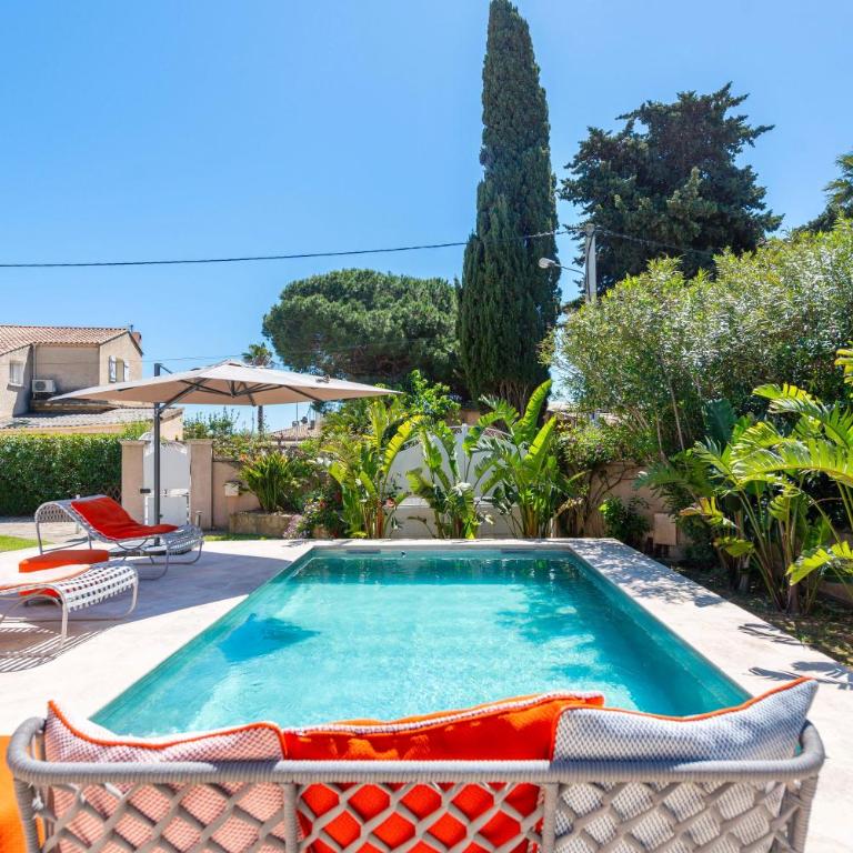 Villa Pitou, Piscine chauffée, 200m plage - Villa - 62
