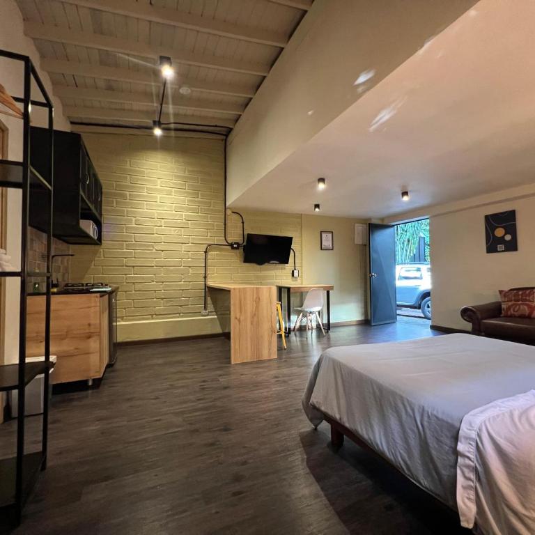 FRN101 Cozy loft located in a popular in Poblado By Roots Rentals - Apartamento de 1 dormitorio - 8