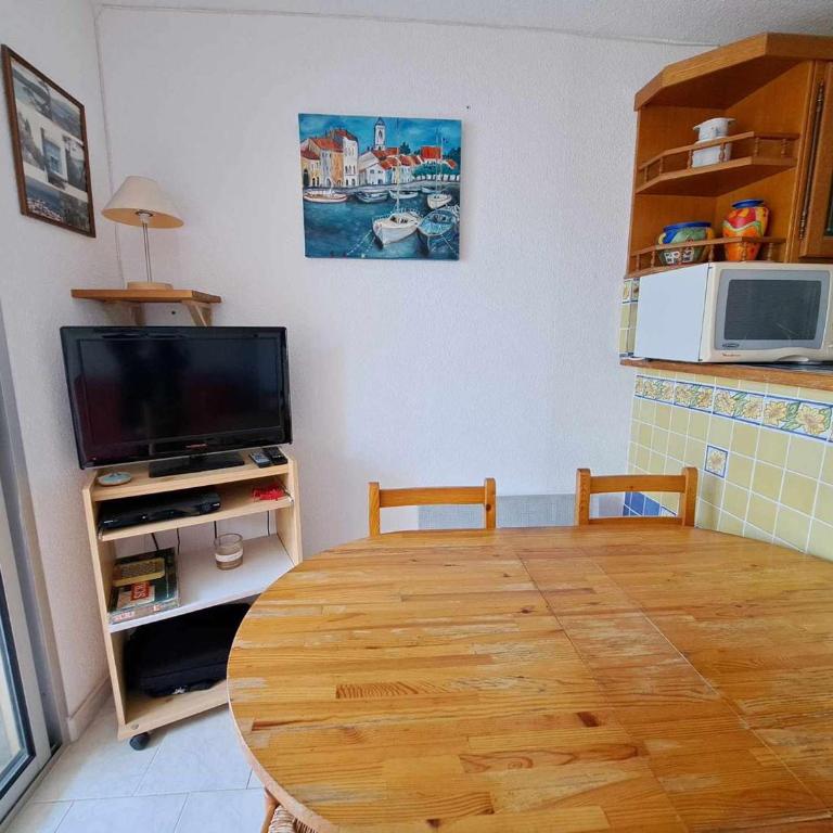 Appartement 2 pièces accès direct plage avec parking privé - FR-1-326-823 - Apartamento - 5