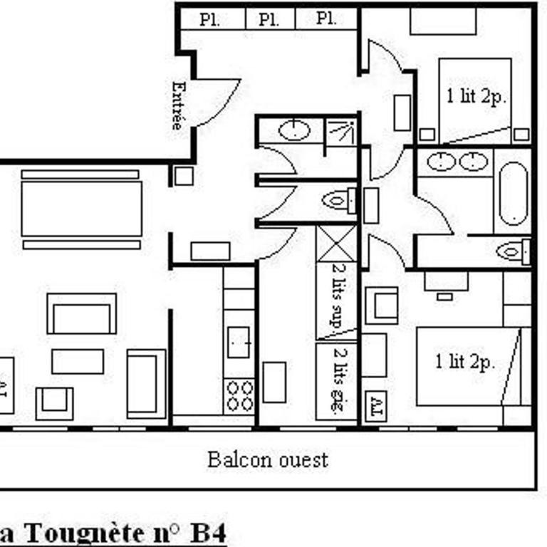 Appartement confort 4 pièces, 8 pers, Méribel centre - FR-1-180-617 - Apartment - 24