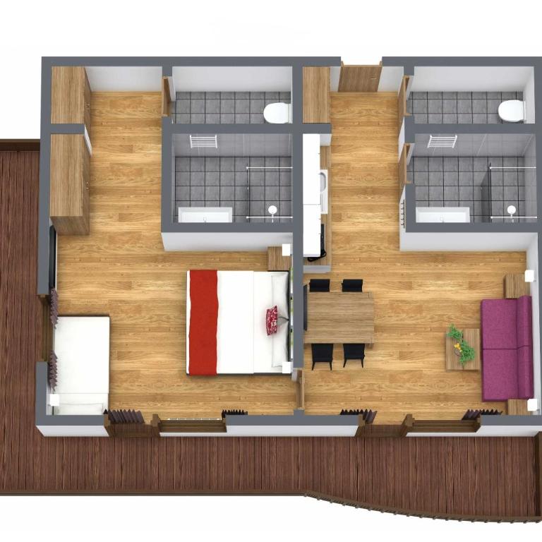 Apart Fortuna - Apartment mit 1 Schlafzimmer - 23