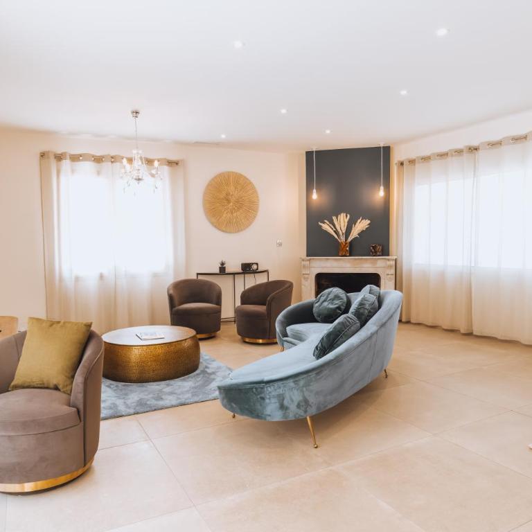 Château du Parc - Gîtes climatisés & spas à Pézenas - Villa Deluxe - 4