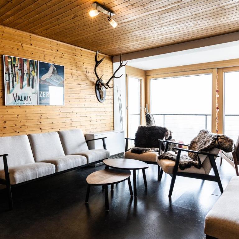 Chalet Lärchenwinkel, Riederalp Golmenegg - Apartment mit 2 Schlafzimmern - 2