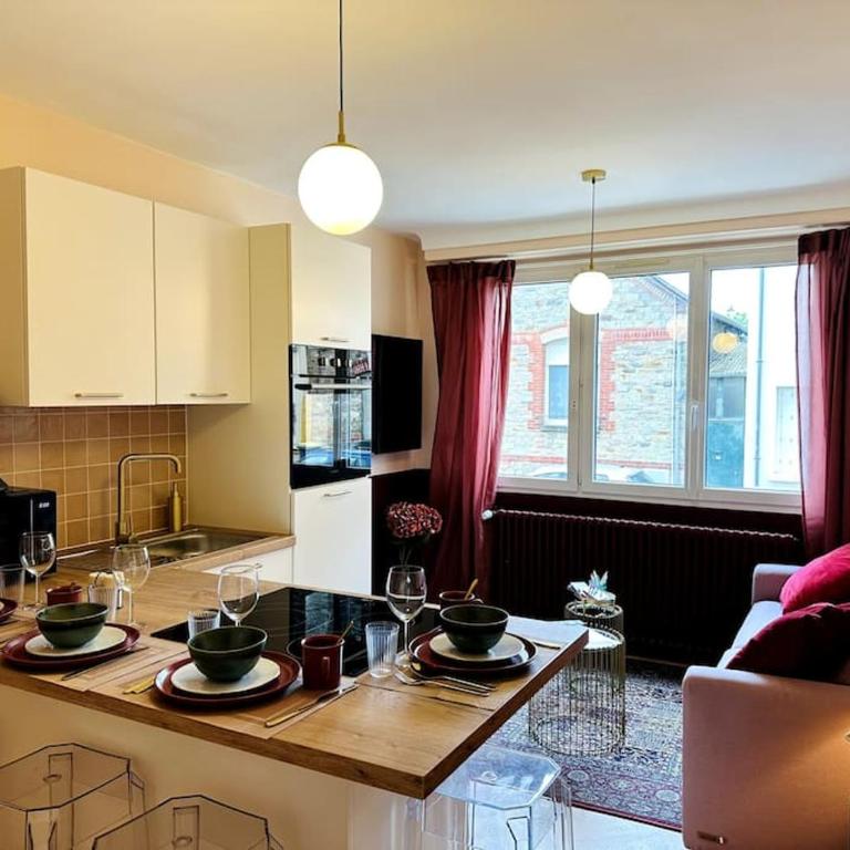La Vie en Rose - Rennes & Gare - Apartamento de 1 dormitorio - 13