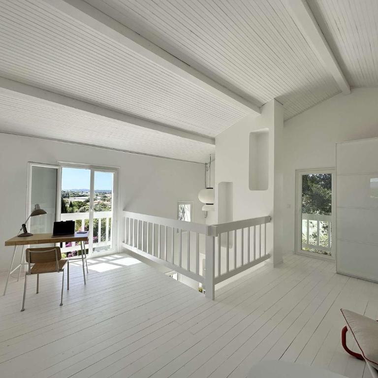 La Tancade, villa pour 8 personnes avec vue mer à 5 minutes de la plage de L'Almanarre à Hyères - Villa mit 3 Schlafzimmern - 32