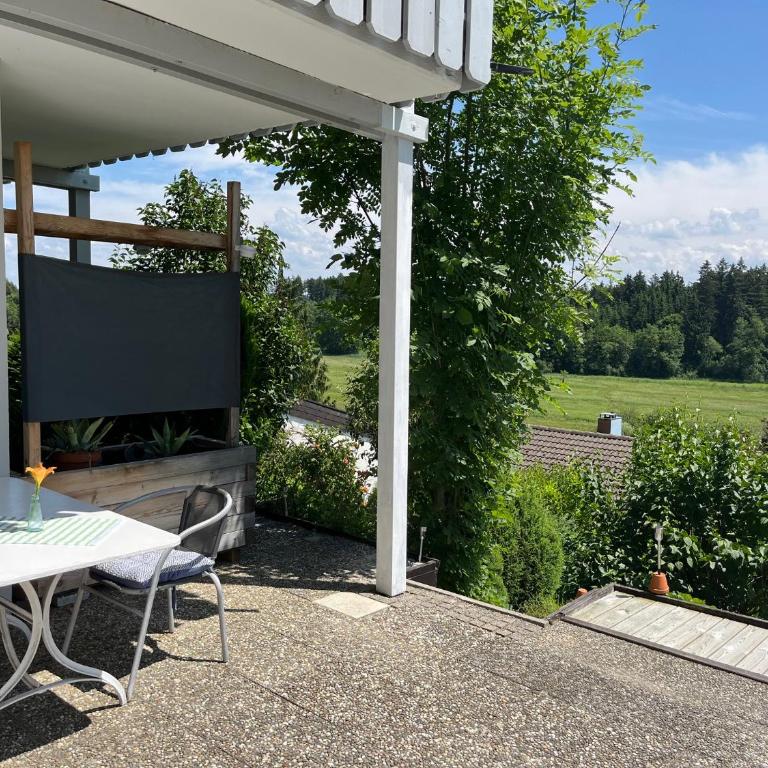 Panorama-Haus Appartment PFÄNDER - Bergblick, Badezimmer, Kitchenette, eigene Sonnenterrasse - Studio-Apartment - 18