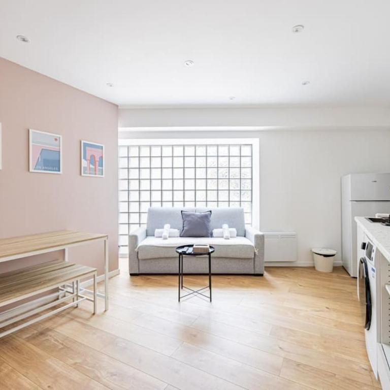 Charme Parisien 6 Personnes, 2 chambres, 19ème - Appartement 2 Chambres - 7
