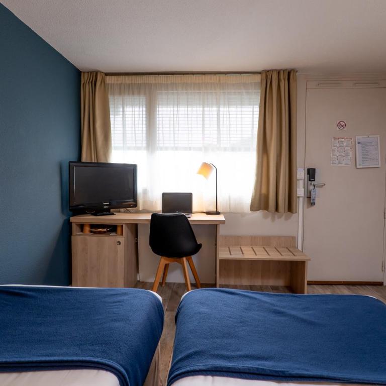 Kyriad Digne-Les-Bains - Chambre Lits Jumeaux - 3