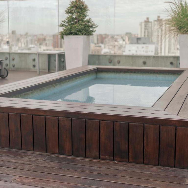 Palermo Apartamento Torre Topacio 2 Ambientes Premium con Baño, toilette y cochera - Apartamento Premium de 1 dormitorio - 54