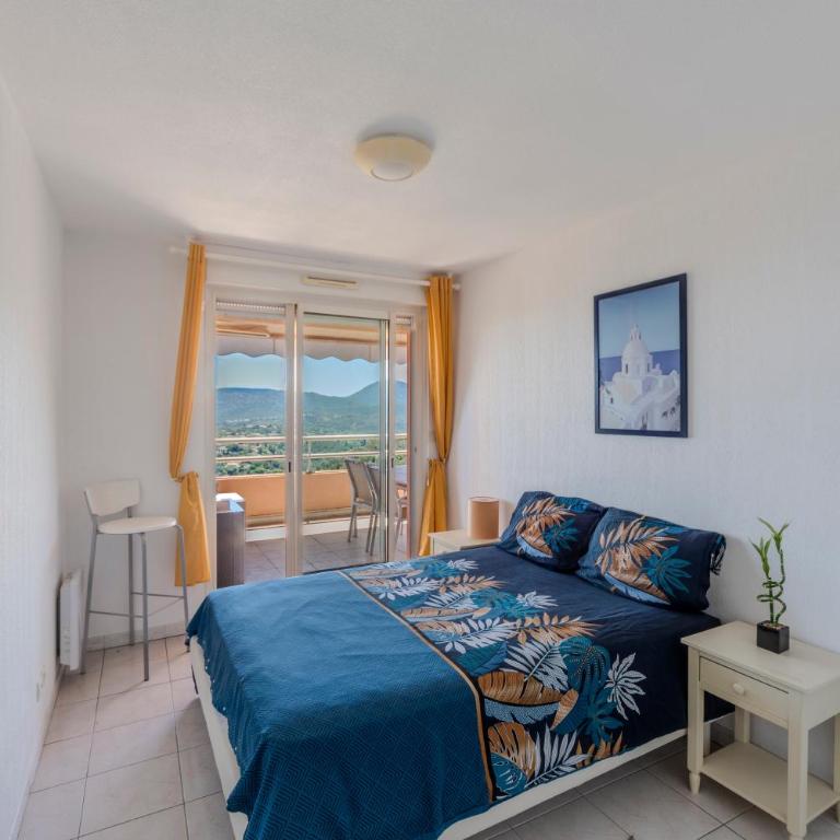 Appartement Vue Mer Mandelieu - Appartamento con 2 Camere da Letto - 8