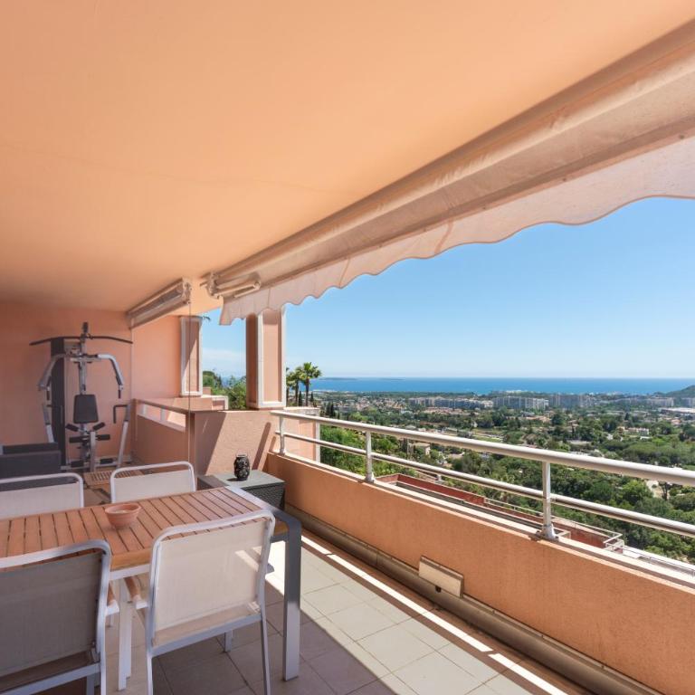 Appartement Vue Mer Mandelieu - Appartamento con 2 Camere da Letto - 11