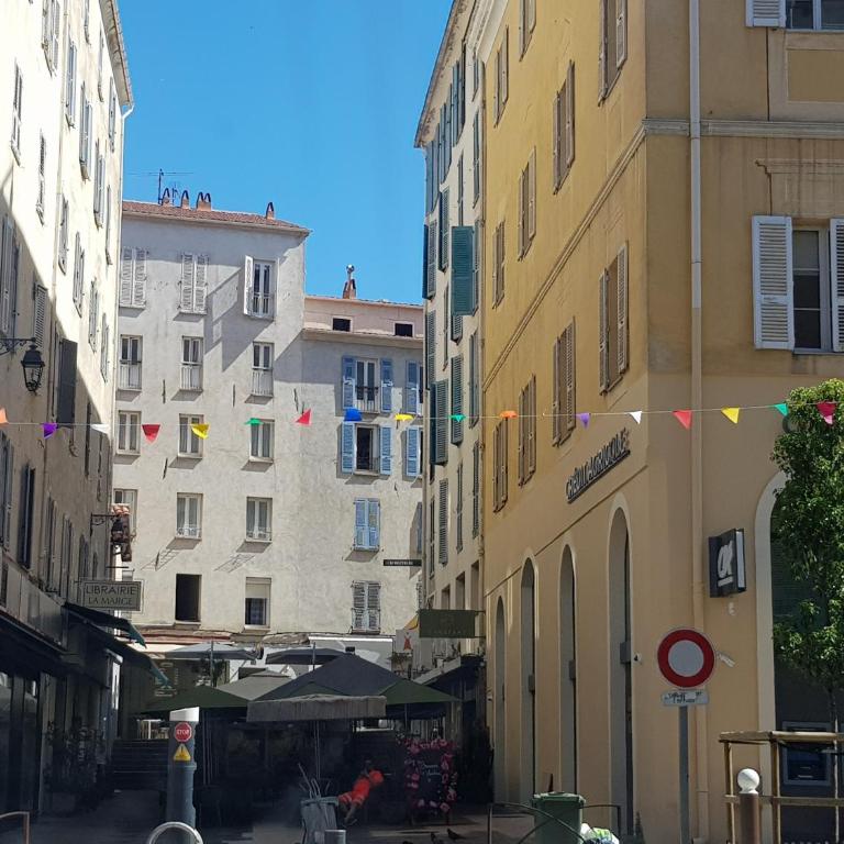 AJACCIO CATHEDRALE AU COEUR DE LA CITEE IMPERIALE POUR 3 a 4 PERS PROCHE DES PLUS BELLES PLAGES ET DE TOUTES COMMODITES PORT A 2MN - Apartment - 2