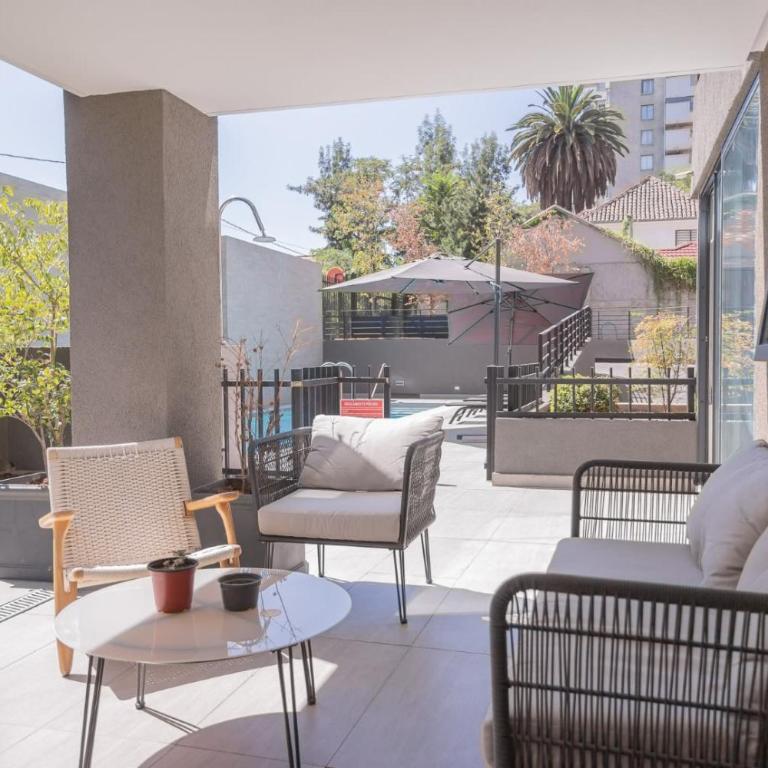 Disfruta de un Moderno Depto con Piscina y gym - Apartamento - 28