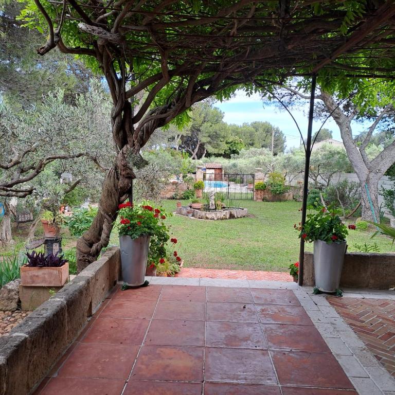 villa provençale avec piscine privée- jardin- terrasses ombragées à 5mn d'Arles - Villa con Piscina Privata - 6