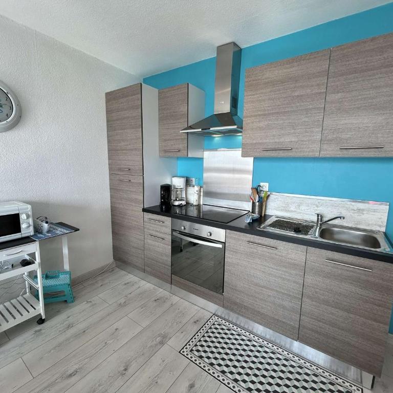 Appartement Studio cabine, 4 couchages, face à la mer - FR-1-224C-304 - Appartamento - 16