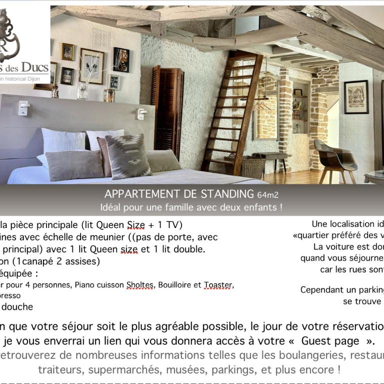 Le Relais des Ducs : centre historique Dijon - Appartement - 25