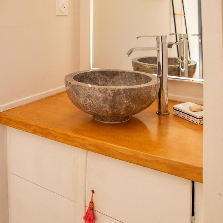 La Maison du Cotton- Gite bio-climatique - Double Room with Terrace - 5