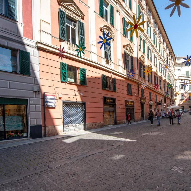 226 - Casa Dell'Orto- Nel cuore del Centro Storico di Genova, 500metri dall'Acquario di Genova - Appartamento con 2 Camere da Letto - 55