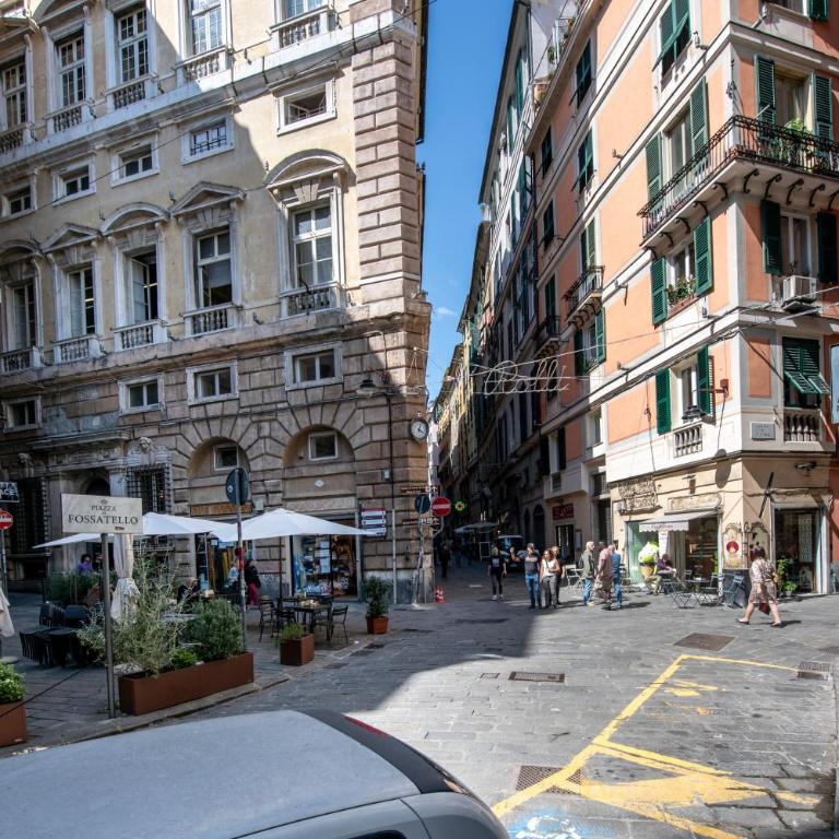 226 - Casa Dell'Orto- Nel cuore del Centro Storico di Genova, 500metri dall'Acquario di Genova - Appartamento con 2 Camere da Letto - 56