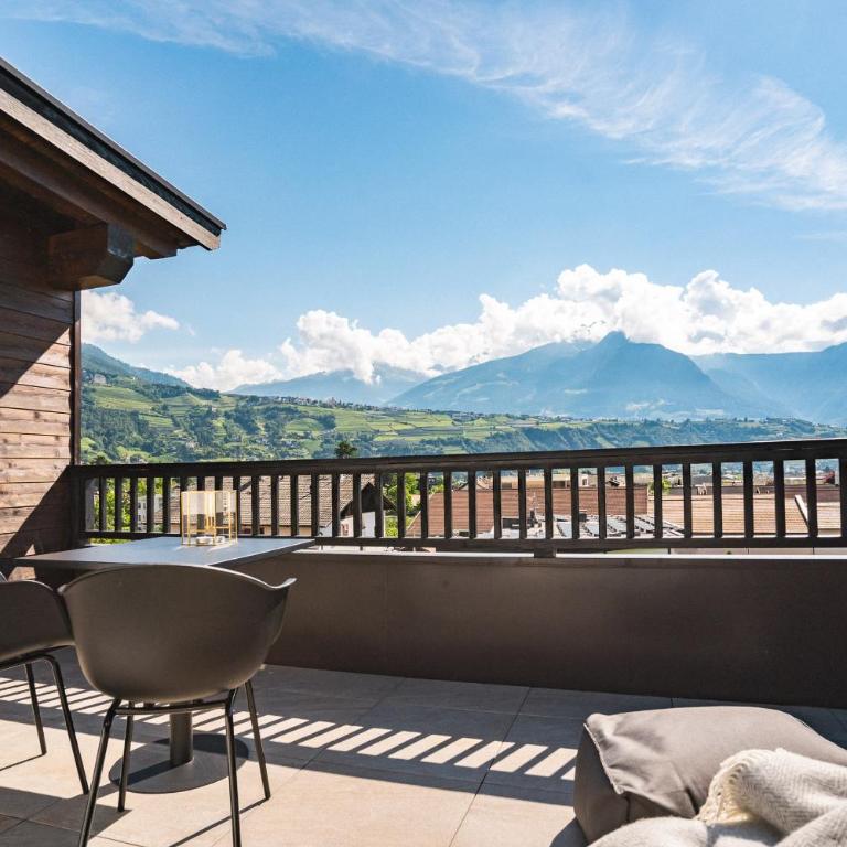 LUXE VISTA City Apartments Algund - Appartamento con 1 Camera da Letto e Terrazza - 4