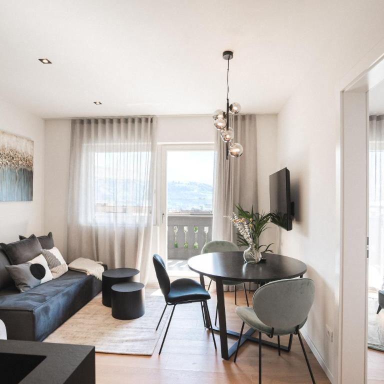 LUXE VISTA City Apartments Algund - Appartamento con 1 Camera da Letto, Balcone e Vista Montagna - 4