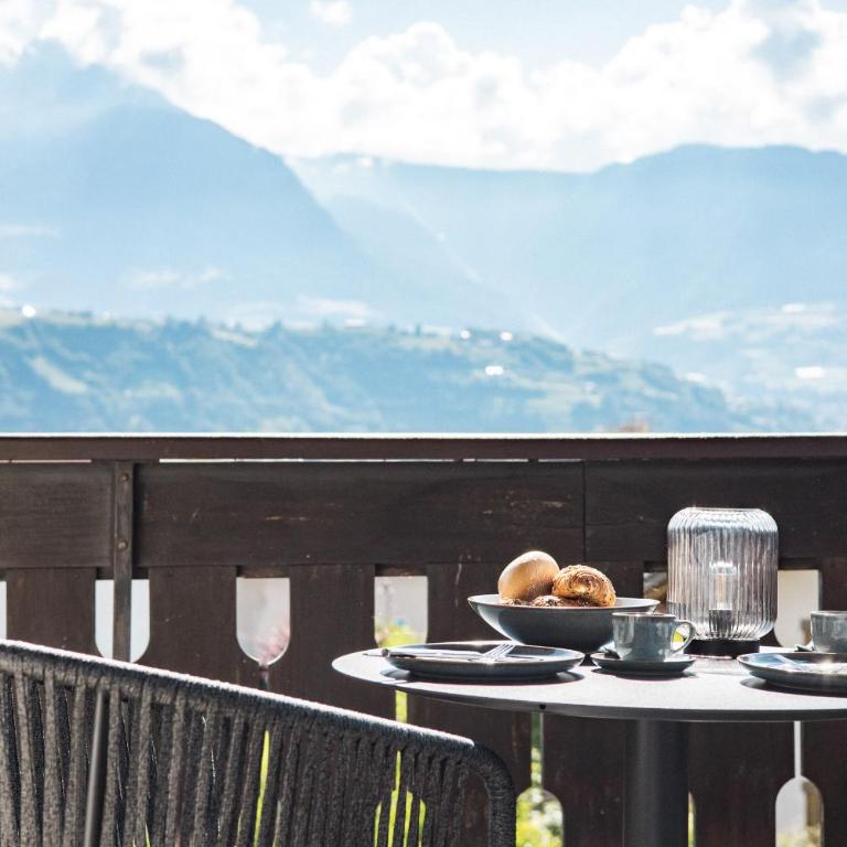 LUXE VISTA City Apartments Algund - Appartamento con 1 Camera da Letto, Balcone e Vista Montagna - 9