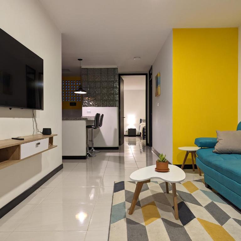 Cali Juanambu Acogedor apartamento con parqueo gratis - Apartamento de 1 dormitorio - 30