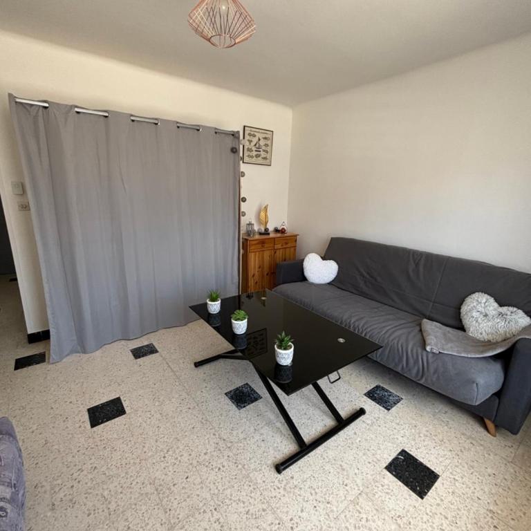 Studio bord de mer avec terrasse et parking - Le Géranium - Appartement 1 Chambre - 14