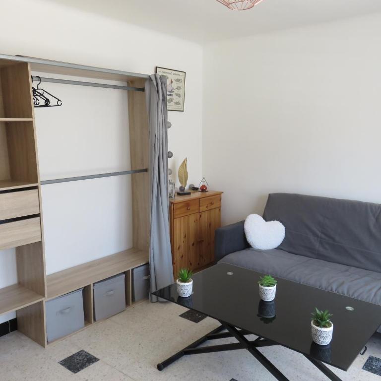 Studio bord de mer avec terrasse et parking - Le Géranium - Appartement 1 Chambre - 16