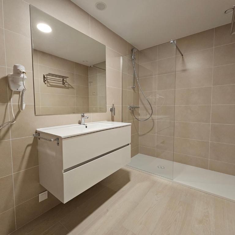 Acogedor alojamiento en Silgar Apartamento Paraisin - Apartamento de 1 dormitorio con balcón - 12