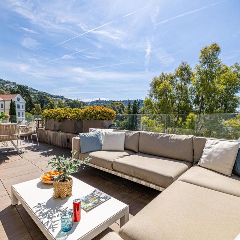 LE BOREAL penthouse avec terrasse et vue panoramique spectaculaire sur la ville - Appartement 2 Chambres avec Terrasse - 1