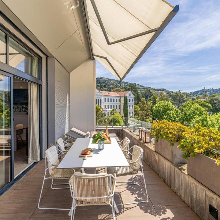 LE BOREAL penthouse avec terrasse et vue panoramique spectaculaire sur la ville - Appartement 2 Chambres avec Terrasse - 5