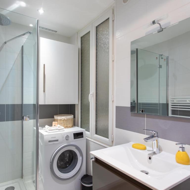 L12 Staywiz us - Port window 1Bedroom Wifi 5mins beach & Nice's Cap - Appartement 1 Chambre - 11