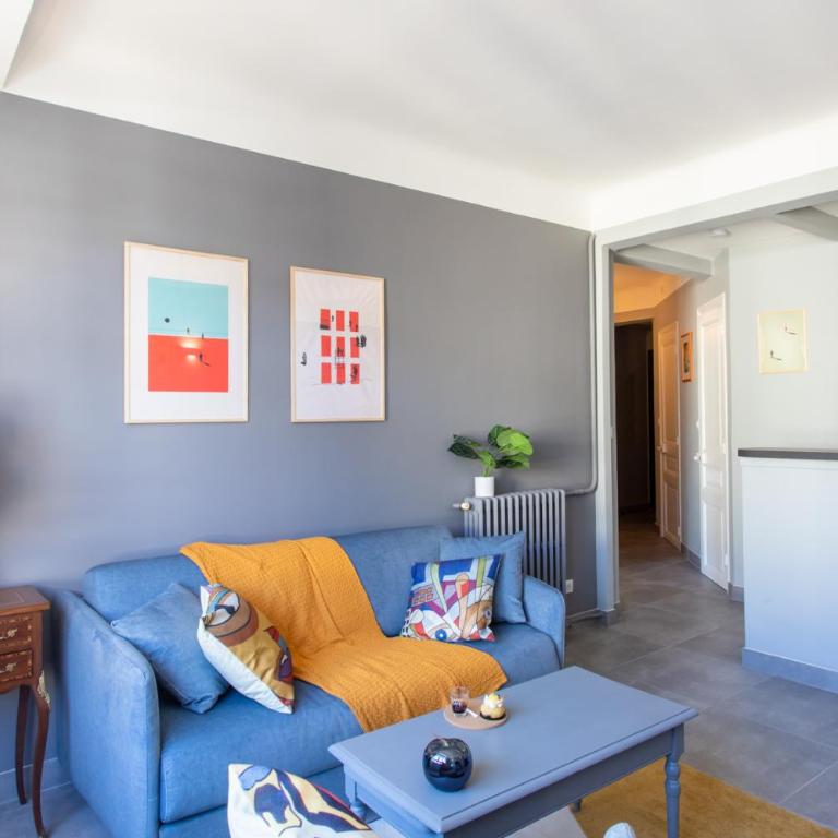 L12 Staywiz us - Port window 1Bedroom Wifi 5mins beach & Nice's Cap - Appartement 1 Chambre - 13