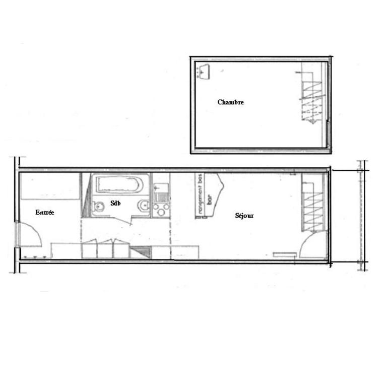 Appartement skis aux pieds pour 7 personnes, animaux admis, Les Arcs 1800 - FR-1-411-240 - Apartment - 7