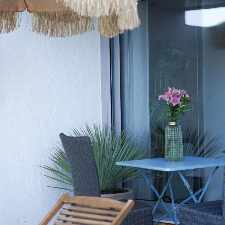 -SUNSET- Front de mer avec terrasse et parking - Studio - Vue sur Mer - 14