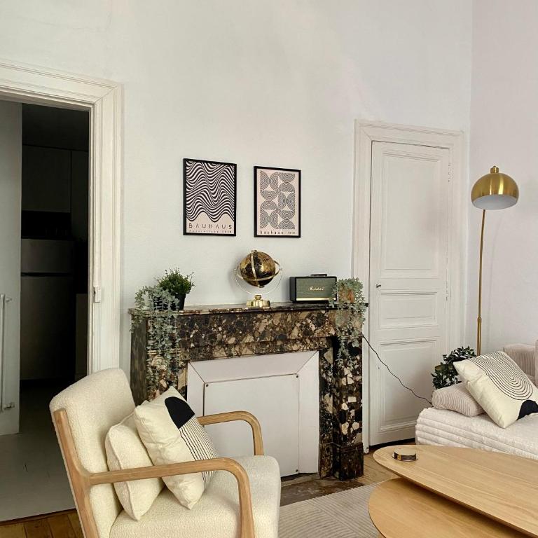 Le temps d'un passage, appartement de charme en plein centre historique - Appartamento con 1 Camera da Letto - 6