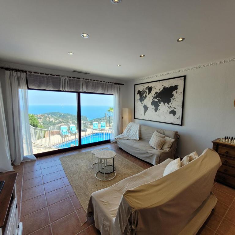 Villa Violetas - Magnificent sea view, 8 pers and baby cot available, quiet area - Villa con vistas al mar - 12