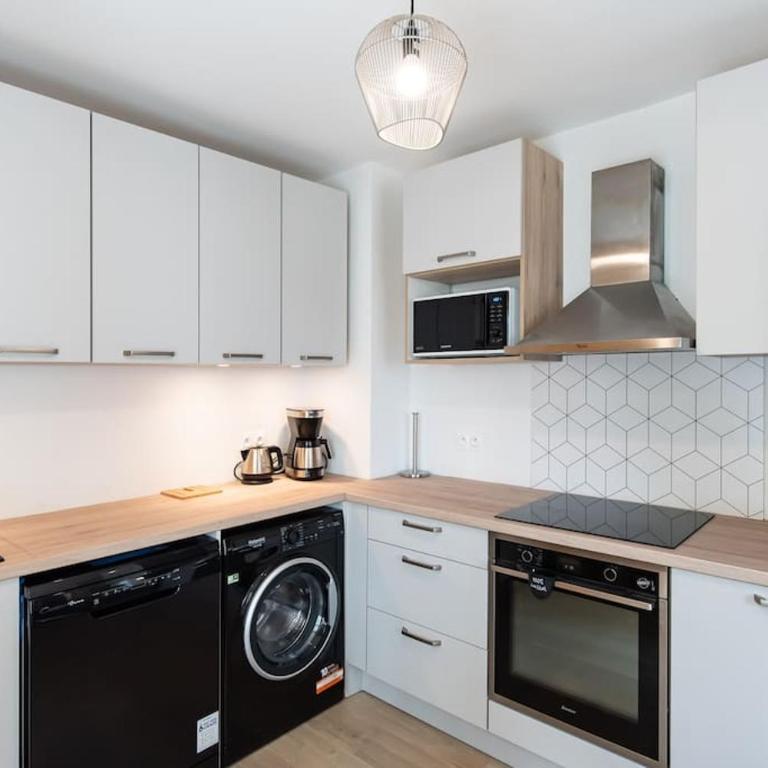 Appartement rénové pour 6 avec parking - Appartement 3 Chambres - 8
