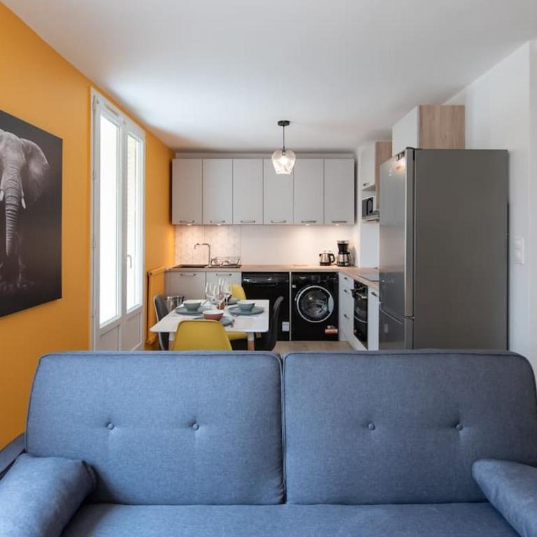 Appartement rénové pour 6 avec parking - Appartement 3 Chambres - 9