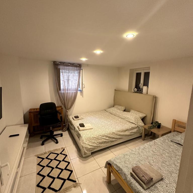 Jolie appartement Nice proche mer et aéroport Une chambre plus salon avec cuisine - Appartement 2 Chambres - 4