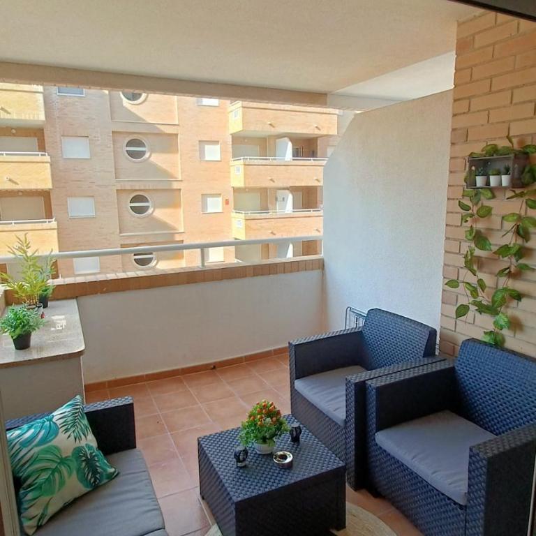 Apartamento costa azahar l 2 linea playa zona marina Dor - Apartamento de 2 dormitorios - 2