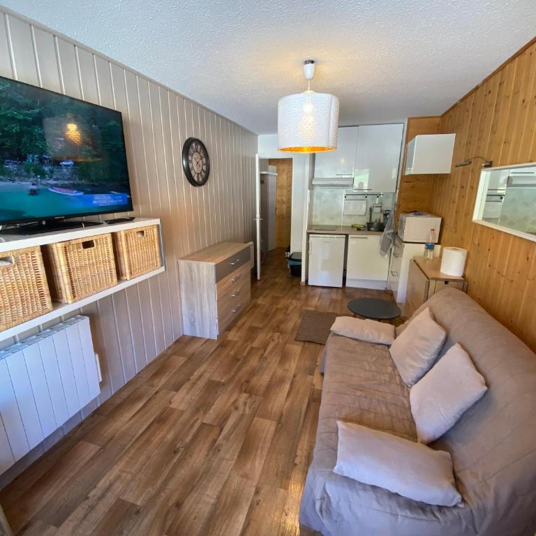 La casa de la foux a proximité des pistes vue montagne 6 personnes Max - Appartement 1 Chambre - 1